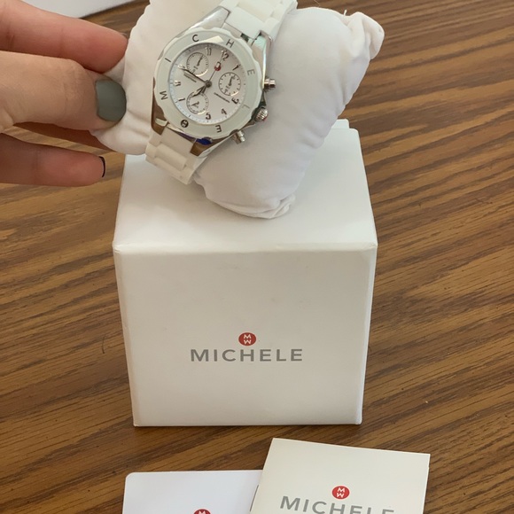 michele silicone watch